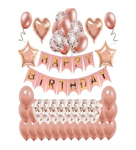 ROSE GOLD BALON SET