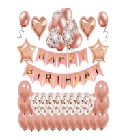 ROSE GOLD BALON SET
