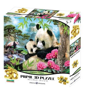 Prime 3D - Panda Günaydın 150 Parça Puzzle 10953