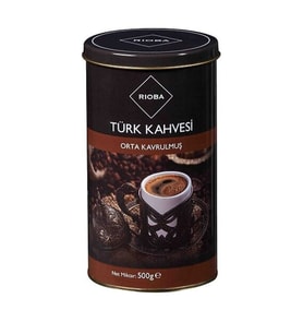 Kahve Rioba Orta Kavrulmuş Öğütülmüş Türk Kahvesi 500 G