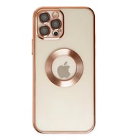 Newface Apple iPhone 12 Pro Kılıf Slot Silikon - Rose Gold