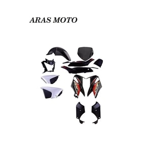 Honda Cbf 150 Siyah Grenaj Seti - Kaporta Seti_Supermoto (Renksiz)
