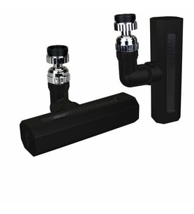 SİYAH GENİŞ 360 DERECE DÖNEBİLENOYNAR BAŞLIK - 4 MOD PERLATÖR ŞELALE MUSLUK UCU KTX-3288 (5343)