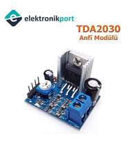 TDA2030A 18W Anfi Kiti 6-12V  Ses Yükseltici Digital Amplifier Board