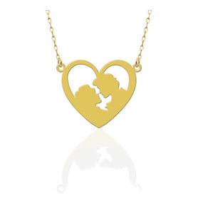 Gümüş Sevdiceğim Kolyesi (Gold)