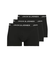 JACANTHONY TRUNKS 3 PACK BLACK Black