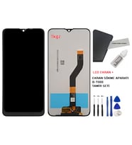 Samsung Galaxy A10S - SM-A107 Uyumlu Lcd Ekran Dokunmatik Servis Lcd + B-7000 + TAMİR SETİ