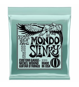 ERNIE BALL P02211 - Mondo Slinky Nickel Wound 10.5-52 Elektro Gitar Teli