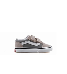 Vans Old Skool V Bebek Günlük Ayakkabı VN000CRW85T1 Gri