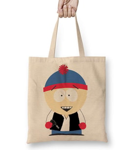 South Park Eric Cartman Bez Çanta Uzun Saplı