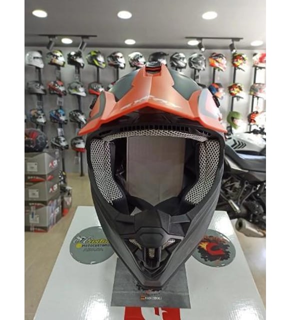 Sway 617 Full Face Cross Kapalı Bisiklet Motosiklet Enduro Kaskı