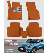 CİTROEN C3 (2017-2025) Uyumlu EVA Paspas Tam Set–Araca Özel,Su Geçirmez,Hızlı ve Kolay Montaj