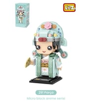 Loz Micro Anime Serisi 1544 Modeli 291 Parça Dekoratif Oyuncak Yapım Seti Yapı Blok