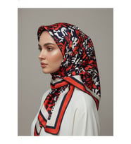 Trend Dijital Baskı Batik Desenli Royan Eşarp Desen6