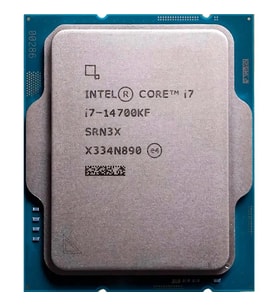 INTEL CORE i7 14700KF 61MB 12çekirdekli VGA YOK 1700p 125w Kutusuz+Fansız