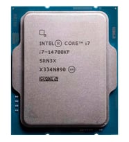 INTEL CORE i7 14700KF 61MB 12çekirdekli VGA YOK 1700p 125w Kutusuz+Fansız