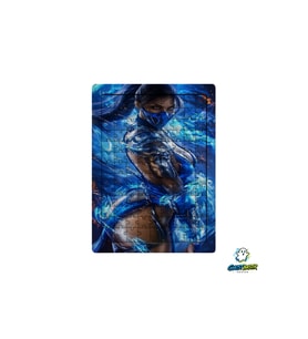 Mortal Kombat Kitana 99 Parça Ayaklı Puzzle – Dekoratif Çocuk Yapbozu 0225