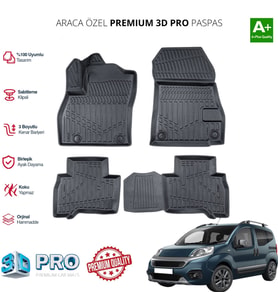 FİORİNO ARACA ÖZEL 3D PASPAS 2023 2024 2025 2026