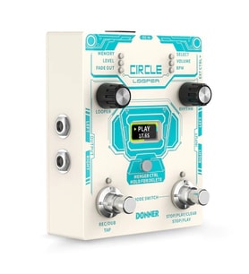 Donner Circle Looper Pedalı (Beyaz)