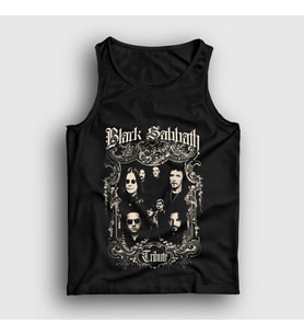 Presmono Unisex Siyah Tribute Black Sabbath Atlet 18606tt