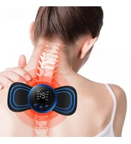 Durukar® Titreşimli USB Şarj Aletli Mini Elektrikli Kelebek Masaj Aleti