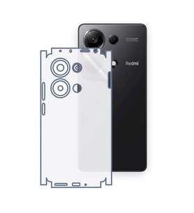 SChitec Redmi Note 13 Pro 4G Uyumlu Fullbody Arka Kaplama Hidrojel Koruyucu Film