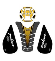 GP Kompozit Bajaj RS 200 2015-2020 Uyumlu Tank Pad Seti Sarı