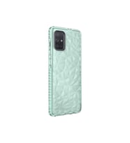 Samsung Galaxy A71 Uyumlu Kılıf Zore Buzz Kapak (Açık Yeşil)