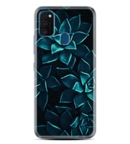 Samsung M21 M22 M23 M30 M31S M32 Kılıf Desenli Silikon Mistik Çiçekler 1650