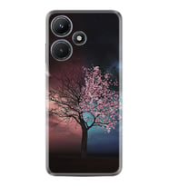 Infınix Hot 30i Kılıf Resimli Desenli Silikon Platinium Series Heaven Tree 1859