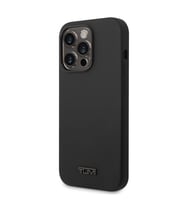 TUMI iPhone 14 Pro Kılıf TUMI M-safe Şarj Özellikli Liquid Silikon Kapak (Siyah)
