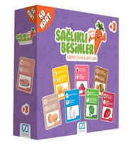 Sağlıklı Besinler Eğitici Oyun Kartları