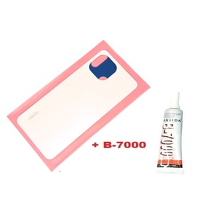 Xiaomi Mİ 11 LİTE Arka Kapak Batarya Pil Kapağı (CAM+B-7000) PEMBE