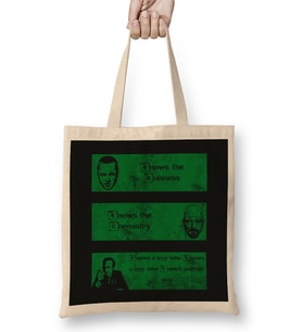 Breaking Bad I'm The One Who Knows Bez Çanta Uzun Saplı