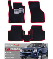 ISUZU D-MAX (2002-2012) Uyumlu EVA Paspas Tam Set–Araca Özel,Kolay Montaj,Su Geçirmez