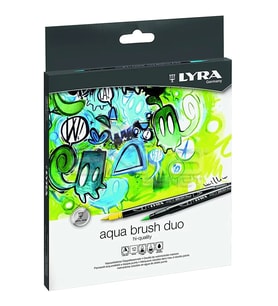 Lyra Aqua Brush Duo Fırça Uçlu Kalem 12li Set