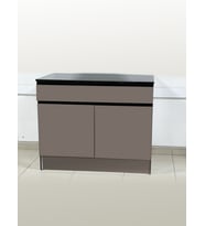 PAMİR 100 CM MDF ÇOK AMAÇLI MUTFAK ALT DOLABI