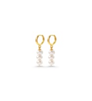 Harmonia İnci Küpe - Gold
