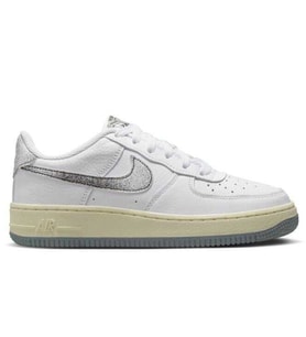 Nike Air Force 1 LV8 3 Leather Unisex Sneaker Swoosh Hakiki Deri Günlük Spor Ayakkabı Beyaz