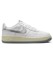 Nike Air Force 1 LV8 3 Leather Unisex Sneaker Swoosh Hakiki Deri Günlük Spor Ayakkabı Beyaz