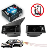 Mercedes 190 W201 1982-1993 İçin Sol & Sağ Havalandırma Klima Izgarası (3d Baskı Değildir)