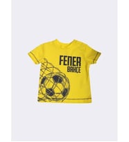 Fenerbahçe Lisanslı Çocuk Gol T-Shirt (Sarı)