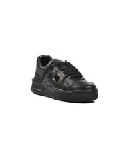 Ayakmod Premium 1306 Siyah Cilt Erkek Sneaker