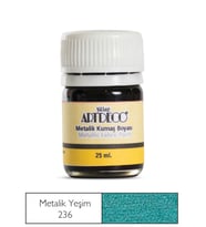 Artdeco Metalik Kumaş Boyası 236 Yeşim 