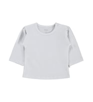 Civil Baby Düz Basic 6-18 Ay Sweatshirt - Pudra 9-12 Ay (Beyaz)
