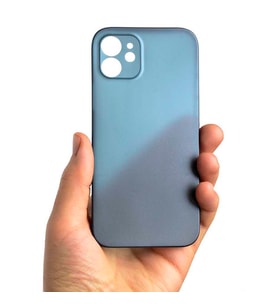 Apple iPhone 12 Kılıf Zore Eko PP Kılıf (Saks)