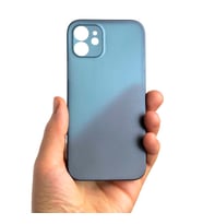 Apple iPhone 12 Kılıf Zore Eko PP Kılıf (Saks)