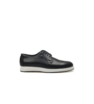 Erkek Hakiki Deri Casual Günlük Ayakkabı 25y 16544 M Siyah (Siyah)