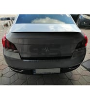 Peugeot 508 2010-2018 Bagaj Üstü Slim Spoiler Piano Black Parlak Siyah