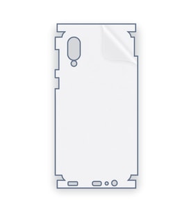 SChitec SAMSUNG Galaxy A02 Uyumlu Fullbody Arka Kaplama Hidrojel Koruyucu Film